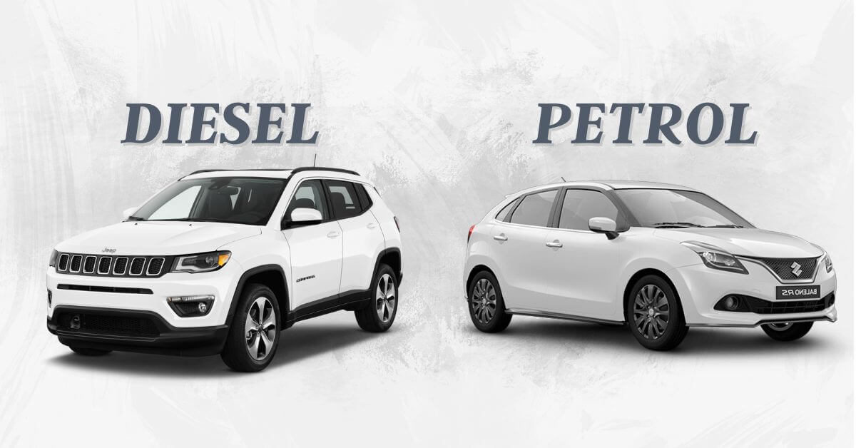image showing diesel vs petrol cars