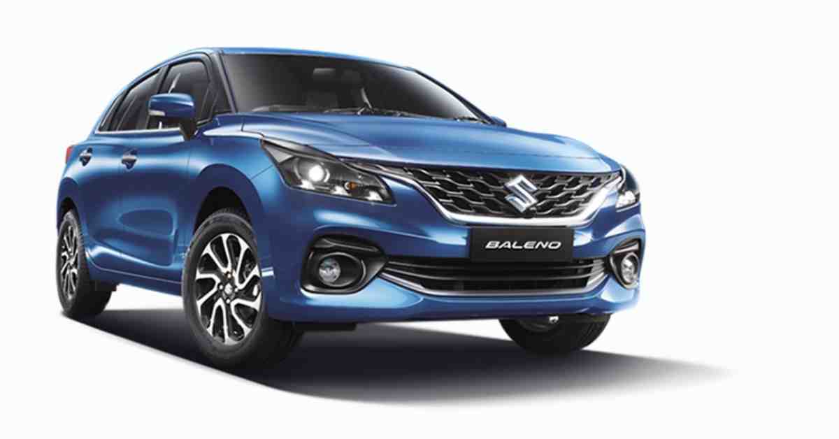 Maruti Baleno In Blue Color