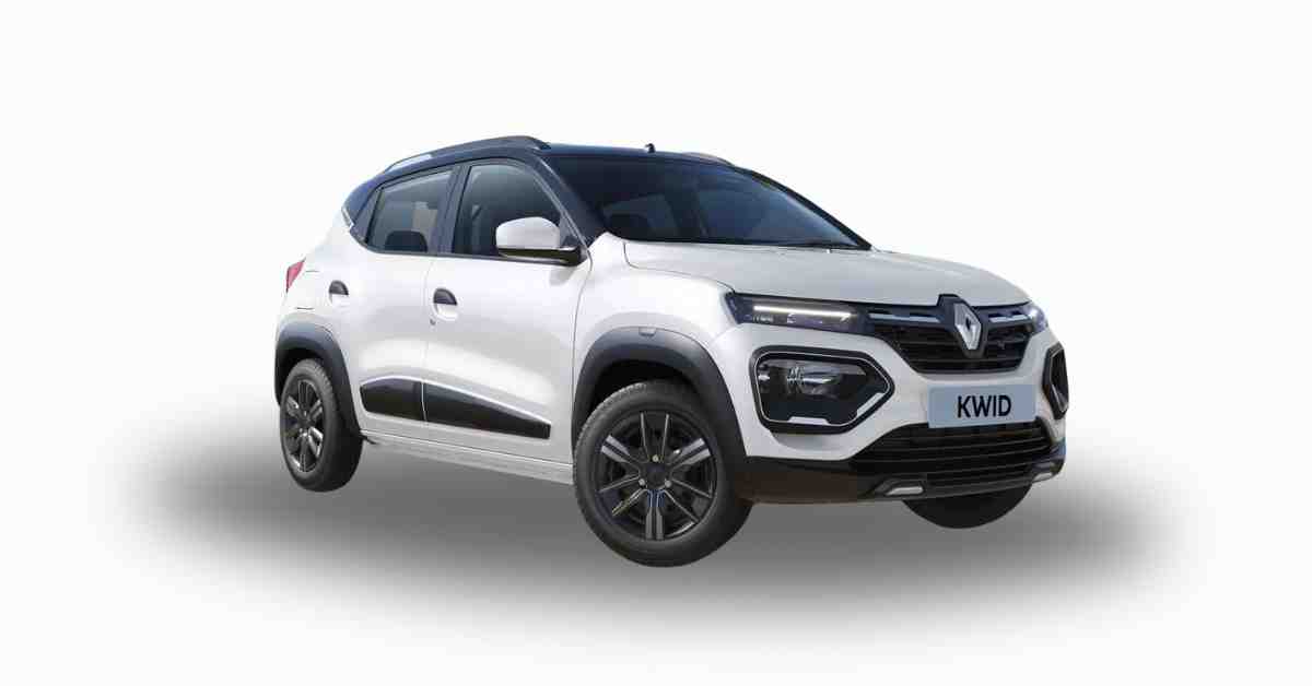 Renault Kwid In White Color