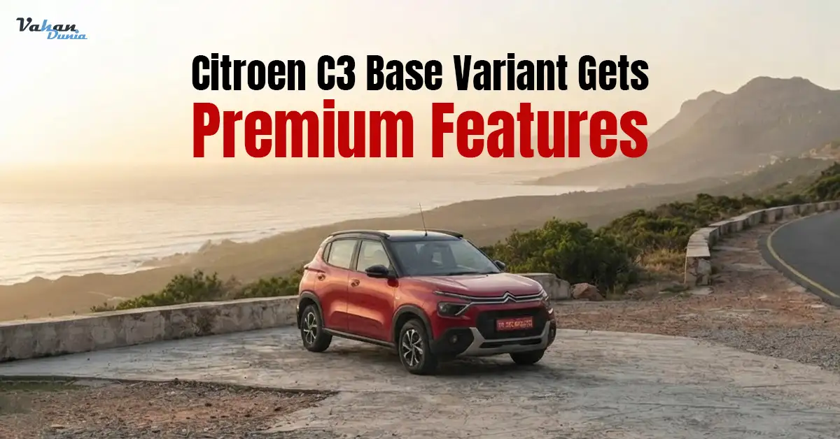 Citroen C3 Base Variant