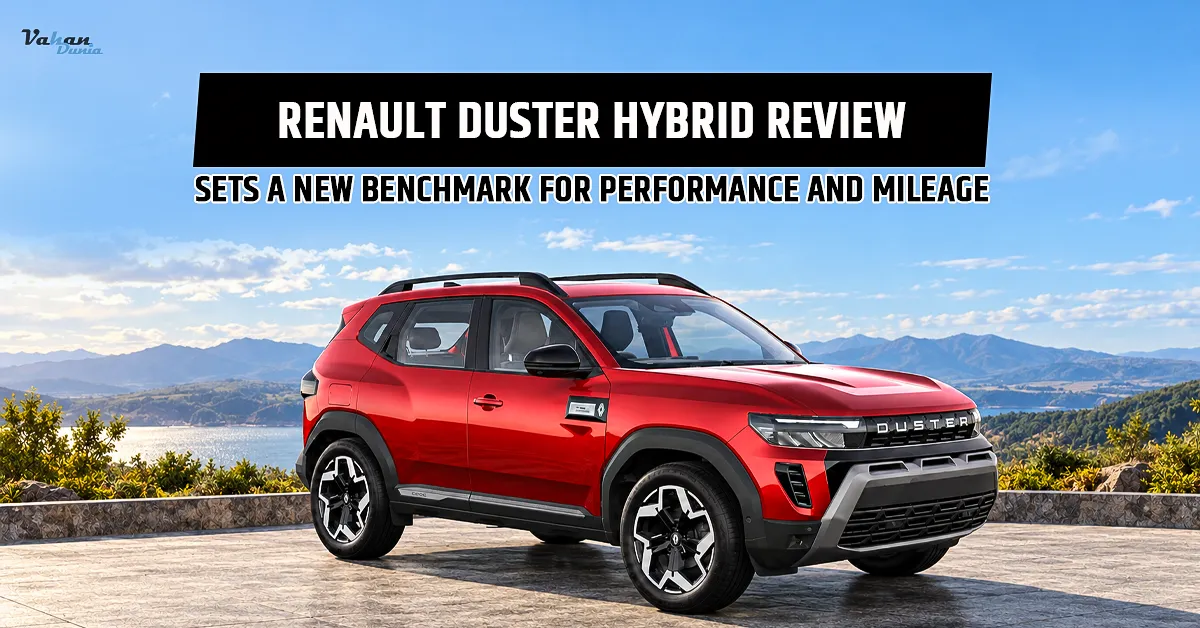 Renault Duster Hybrid SUV with modern design and hybrid powertrain