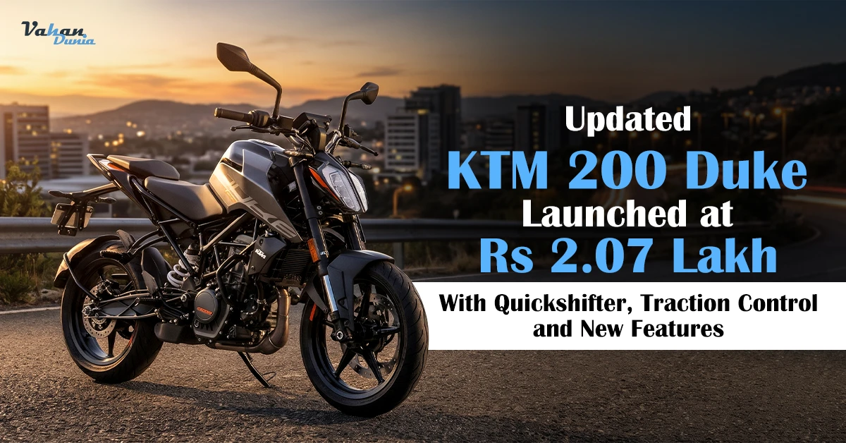Updated new KTM 200 Duke