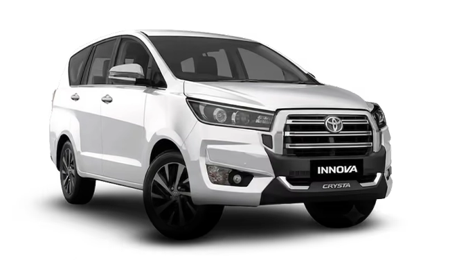 Toyota Motor Corporation Innova Crysta GX Plus Diesel Manual 8 STR Platinum White Pearl