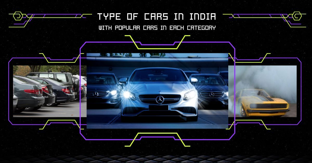 different types of cars in India