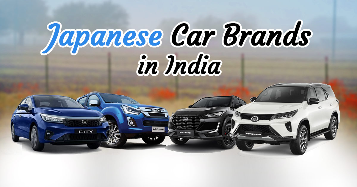 List of Japanese Car Brands in India