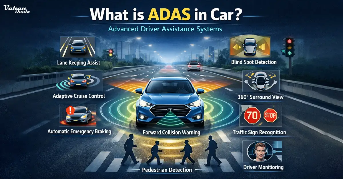 What is ADAS in Car Advanced Driver Assistance Systems